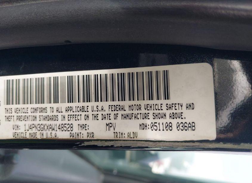 Photo 9 of 2010 Jeep Liberty RENEGADE (VIN 1J4PN3GKXAW148528)