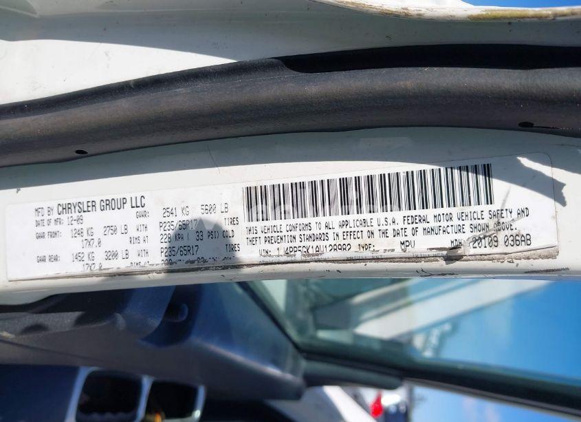 Photo 9 of 2010 Jeep Liberty LIMITED (VIN 1J4PP5GK1AW128982)