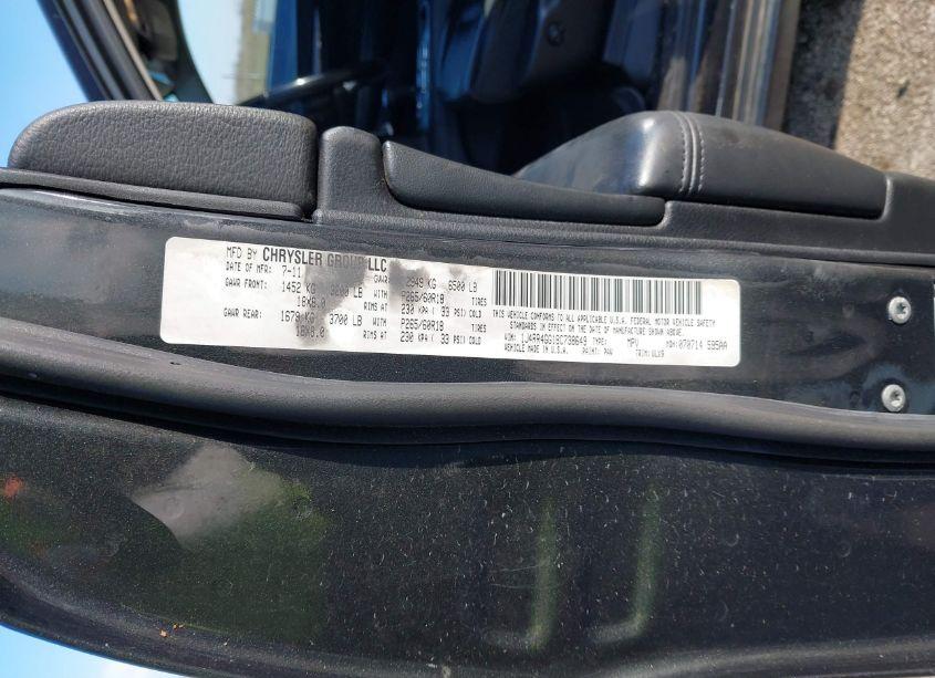 Photo 9 of 2011 Jeep Grand CHEROKEE LAREDO (VIN 1J4RR4GG1BC738649)