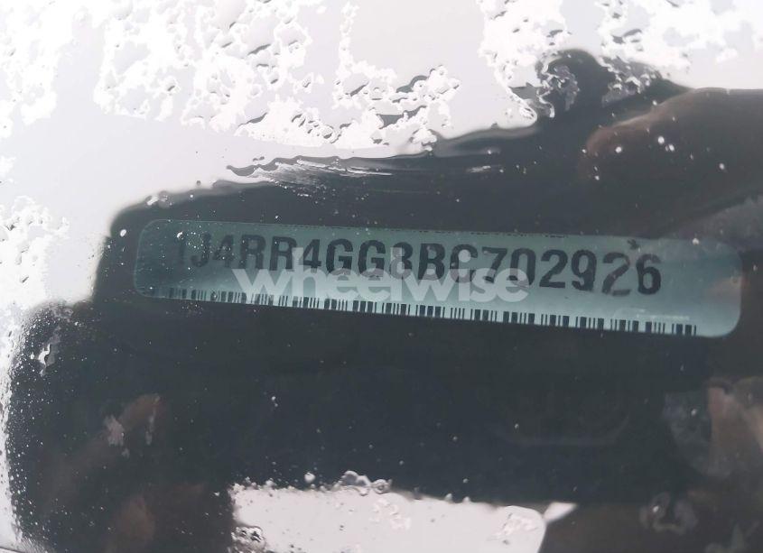 Photo 17 of 2011 Jeep Grand CHEROKEE LAREDO (VIN 1J4RR4GG8BC702926)