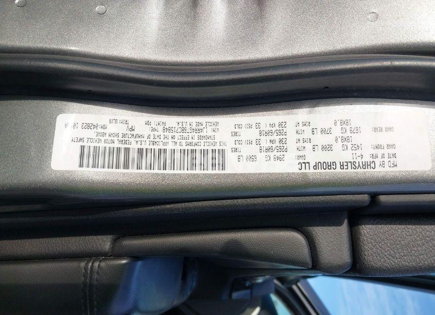 Photo 9 of 2011 Jeep Grand CHEROKEE LAREDO (VIN 1J4RR4GT6BC715848)