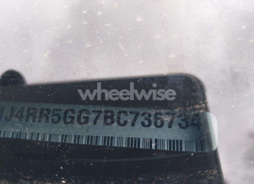 Photo 17 of 2011 Jeep Grand CHEROKEE LIMITED (VIN 1J4RR5GG7BC736734)