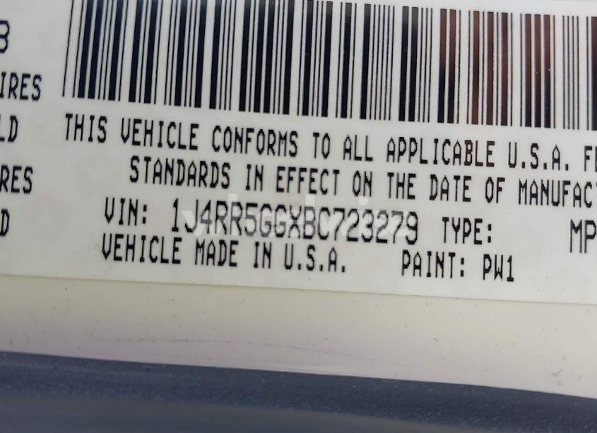 Photo 9 of 2011 Jeep Grand CHEROKEE LIMITED (VIN 1J4RR5GGXBC723279)