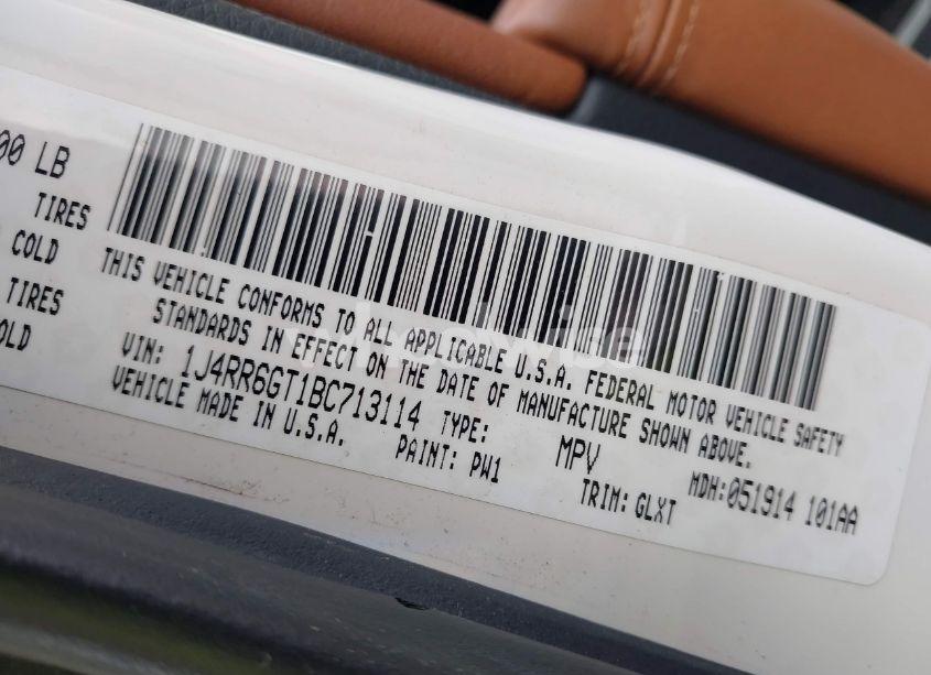 Photo 9 of 2011 Jeep Grand CHEROKEE OVERLAND (VIN 1J4RR6GT1BC713114)