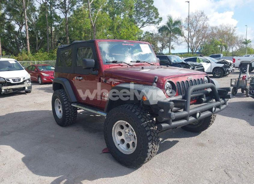 2007 Jeep Wrangler X (VIN 1J8FA24187L180609) main photo