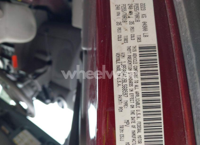 Photo 9 of 2008 Jeep Wrangler SAHARA (VIN 1J8FA54128L568597)