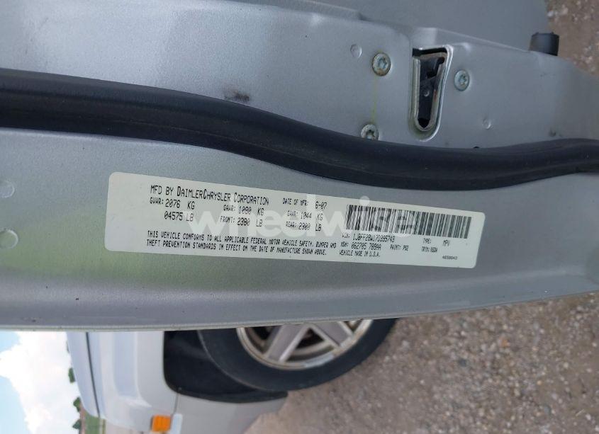 Photo 9 of 2007 Jeep Patriot SPORT (VIN 1J8FF28W17D395749)