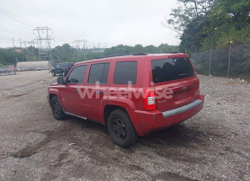 Photo 3 of 2008 Jeep Patriot SPORT (VIN 1J8FF28W58D611698)