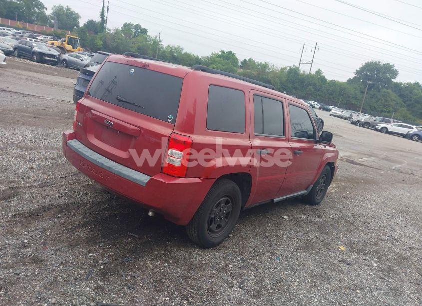 Photo 4 of 2008 Jeep Patriot SPORT (VIN 1J8FF28W58D611698)