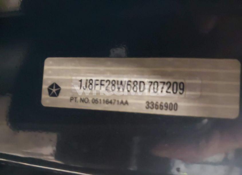 Photo 9 of 2008 Jeep Patriot SPORT (VIN 1J8FF28W68D707209)