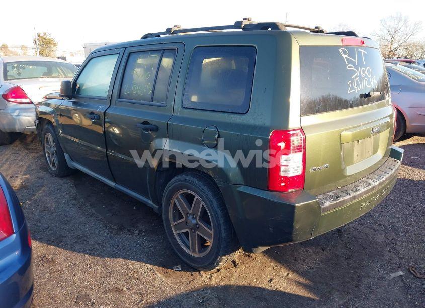 Photo 3 of 2008 Jeep Patriot SPORT (VIN 1J8FF28W98D775441)