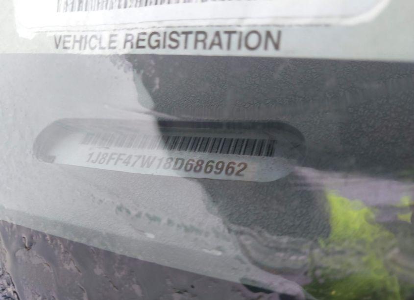 Photo 11 of 2008 Jeep Compass SPORT (VIN 1J8FF47W18D686962)