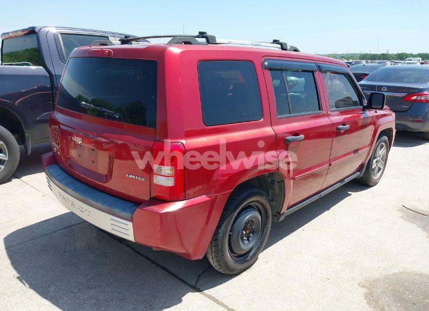 Photo 4 of 2007 Jeep Patriot LIMITED (VIN 1J8FF48WX7D316980)
