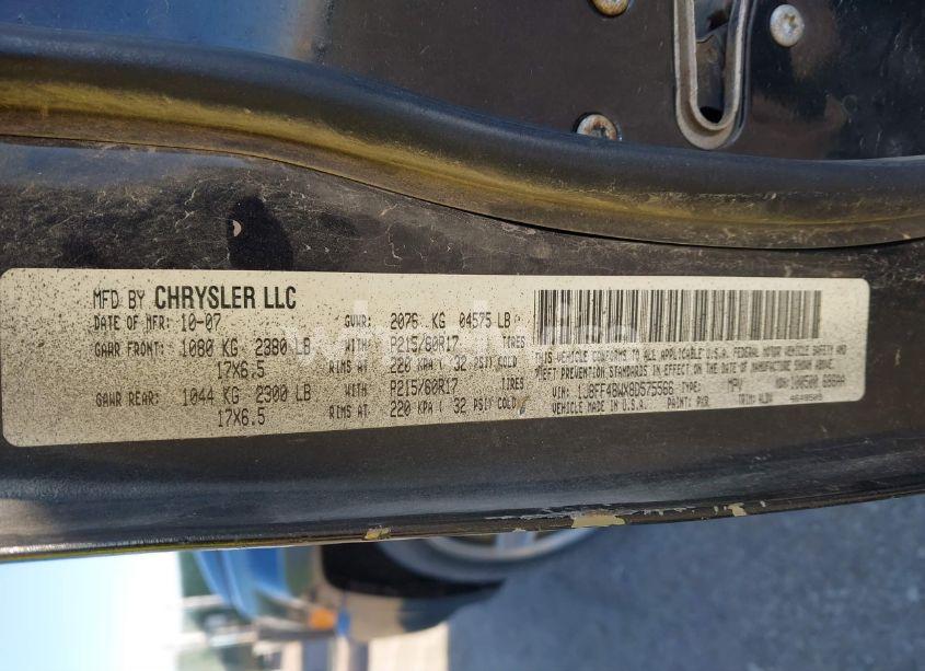 Photo 9 of 2008 Jeep Patriot LIMITED (VIN 1J8FF48WX8D575566)