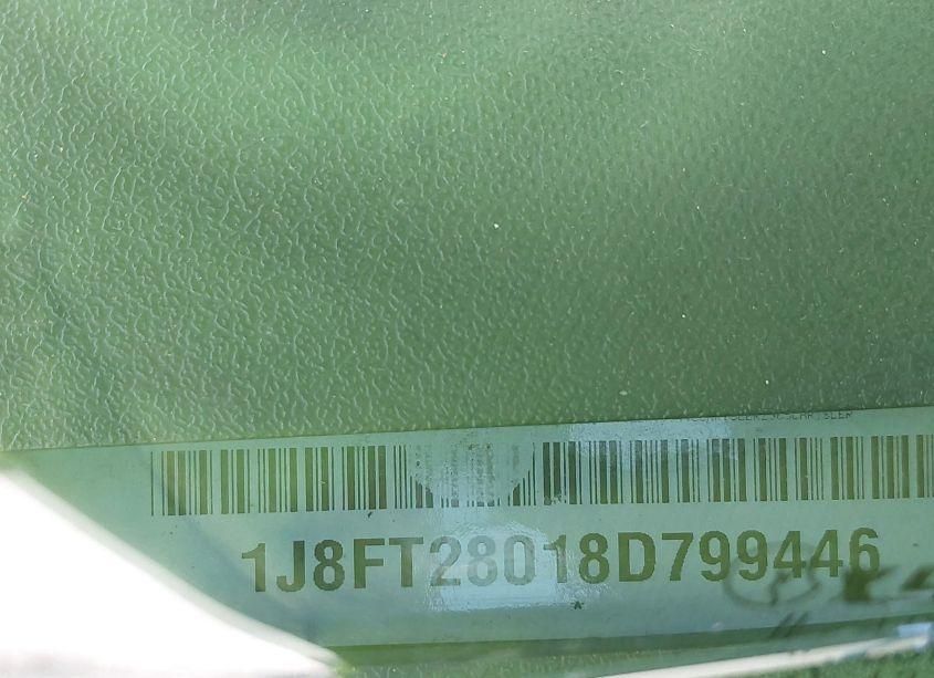 Photo 9 of 2008 Jeep Patriot SPORT (VIN 1J8FT28018D799446)