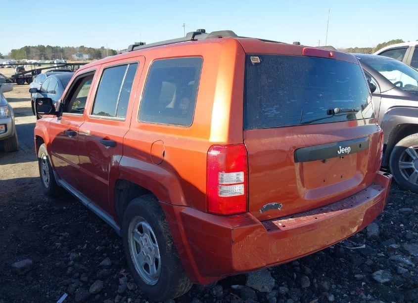 Photo 3 of 2008 Jeep Patriot SPORT (VIN 1J8FT28068D553265)