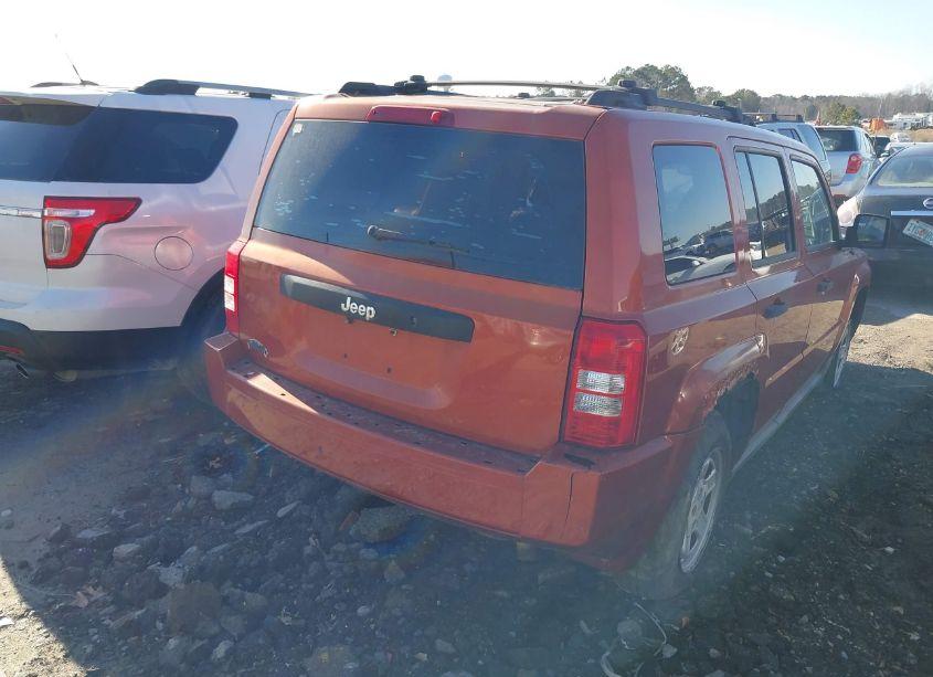 Photo 6 of 2008 Jeep Patriot SPORT (VIN 1J8FT28068D553265)