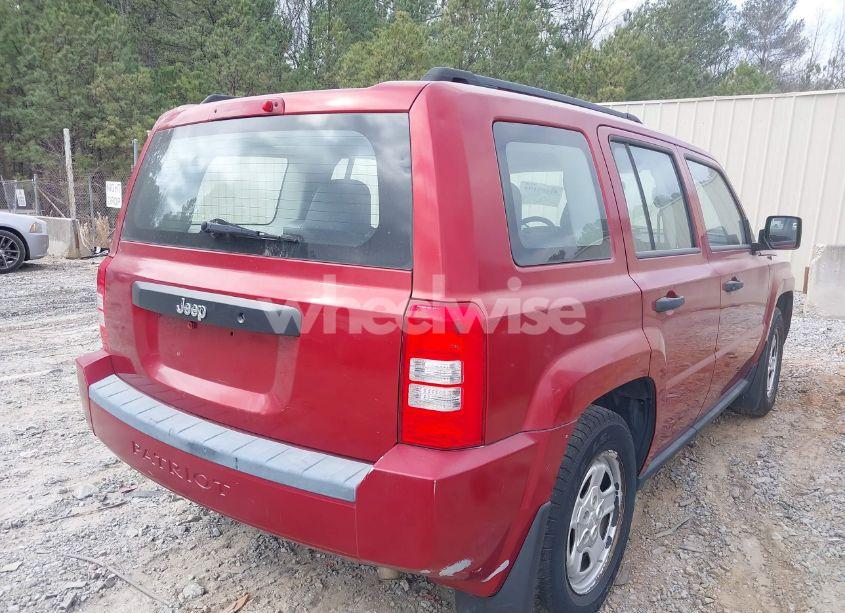Photo 4 of 2008 Jeep Patriot SPORT (VIN 1J8FT28098D714899)