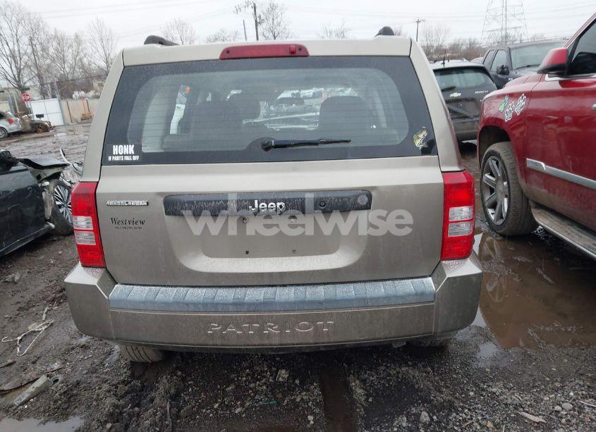 Photo 17 of 2008 Jeep Patriot SPORT (VIN 1J8FT28W28D735226)