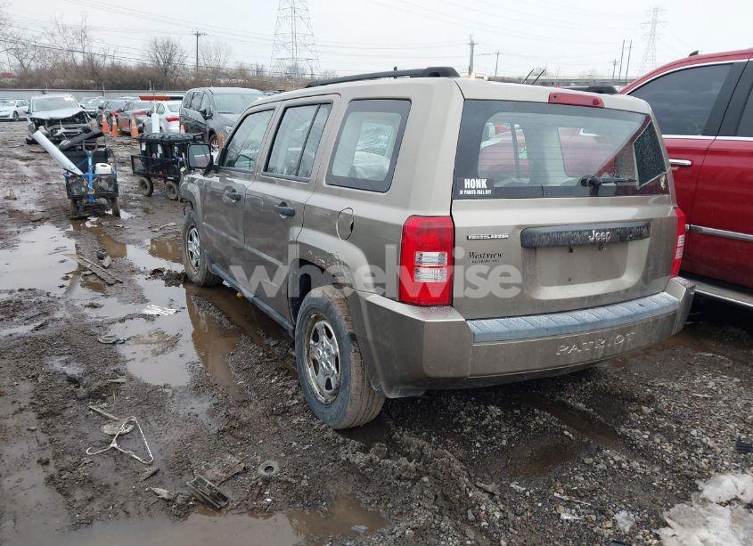 Photo 3 of 2008 Jeep Patriot SPORT (VIN 1J8FT28W28D735226)