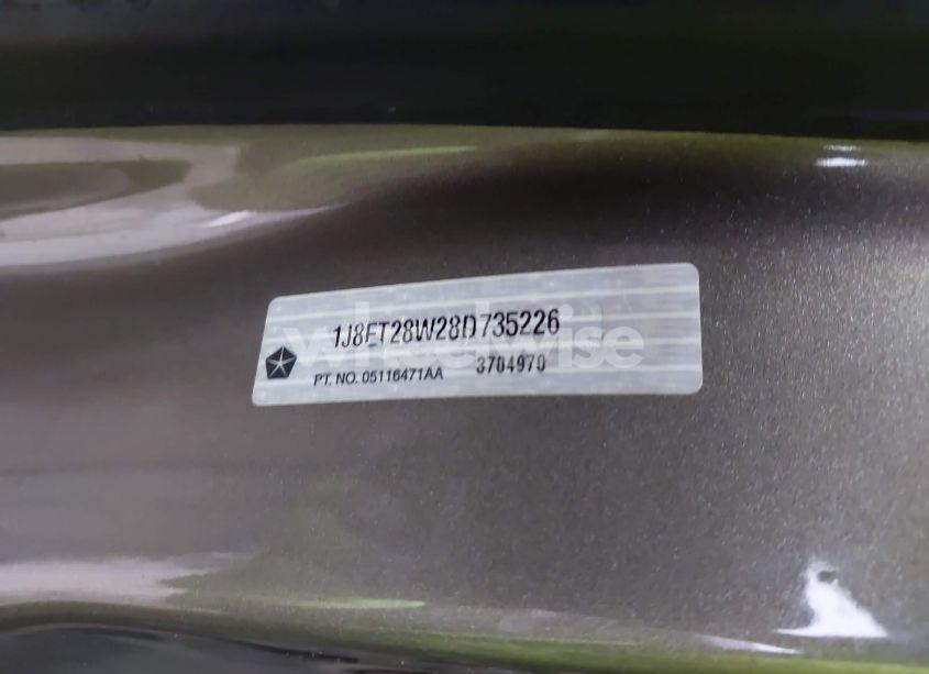 Photo 9 of 2008 Jeep Patriot SPORT (VIN 1J8FT28W28D735226)