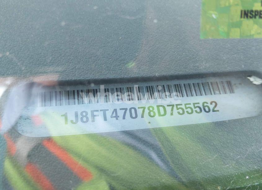 Photo 9 of 2008 Jeep Compass SPORT (VIN 1J8FT47078D755562)