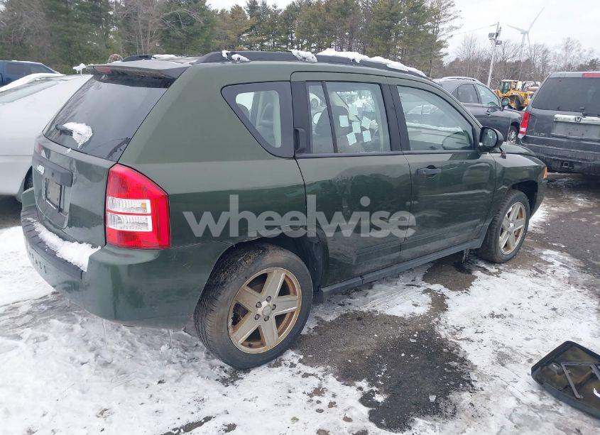 Photo 4 of 2008 Jeep Compass SPORT (VIN 1J8FT47W48D745687)