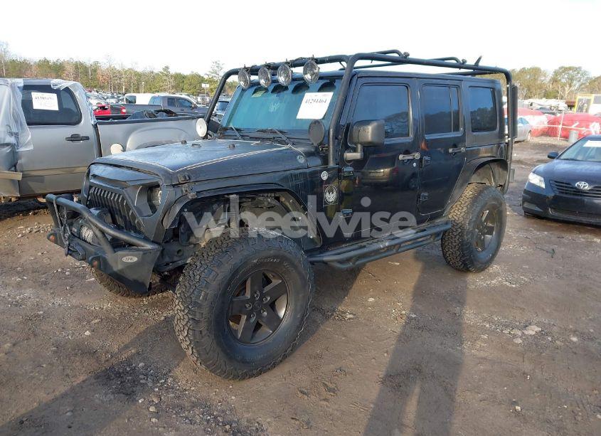 Photo 2 of 2008 Jeep Wrangler UNLIMITED X (VIN 1J8GA39108L648742)