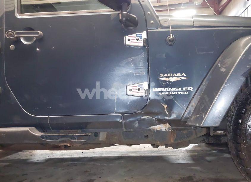 Photo 12 of 2008 Jeep Wrangler UNLIMITED SAHARA (VIN 1J8GA59168L549855)