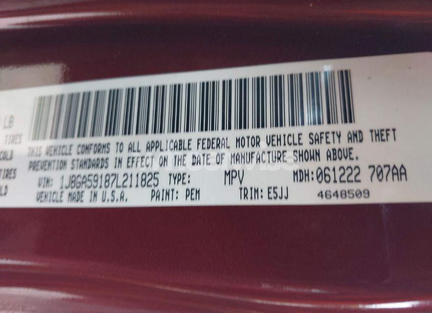 Photo 9 of 2007 Jeep Wrangler UNLIMITED SAHARA (VIN 1J8GA59187L211825)