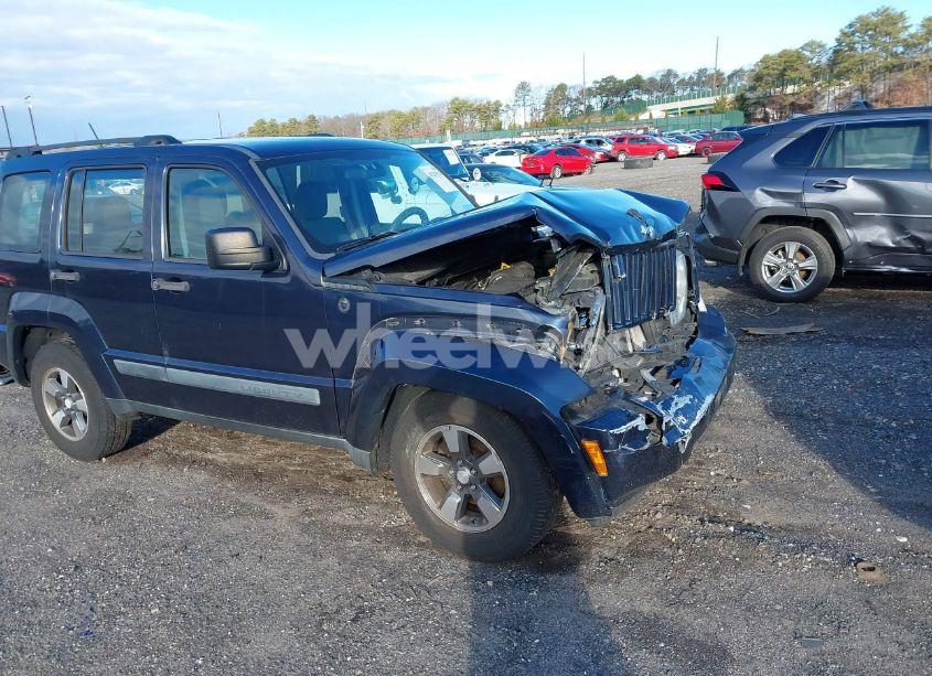 2008 Jeep Liberty SPORT (VIN 1J8GN28K08W278092) main photo