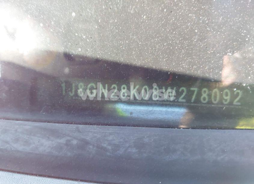 Photo 9 of 2008 Jeep Liberty SPORT (VIN 1J8GN28K08W278092)