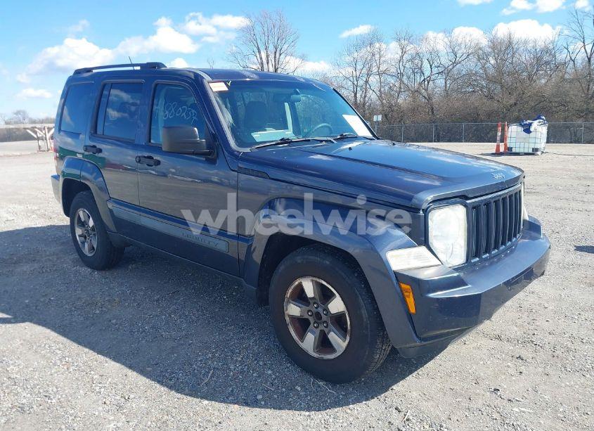 2008 Jeep Liberty SPORT (VIN 1J8GN28K18W160357) main photo