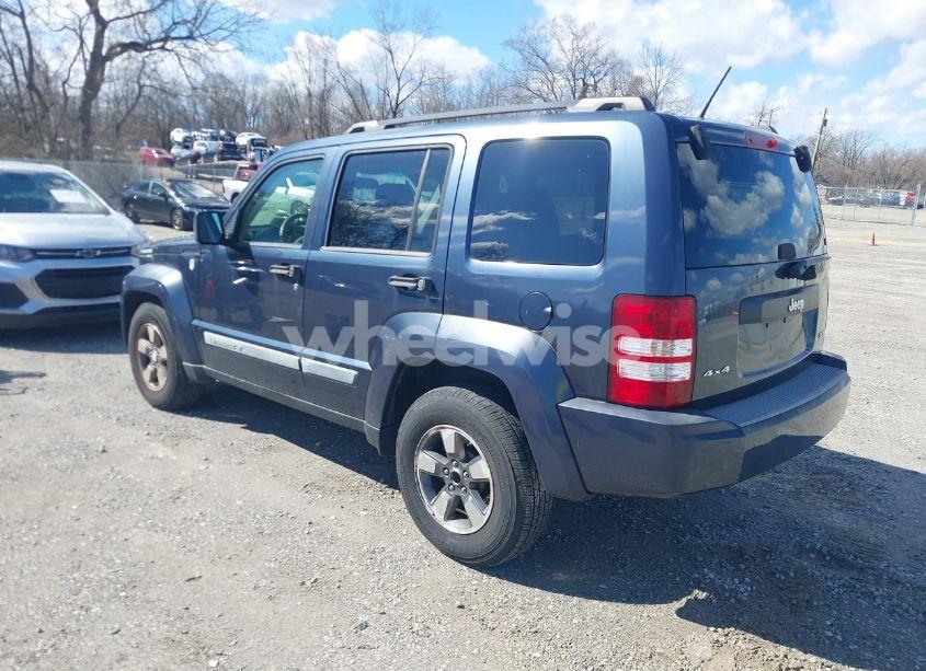 Photo 3 of 2008 Jeep Liberty SPORT (VIN 1J8GN28K18W160357)
