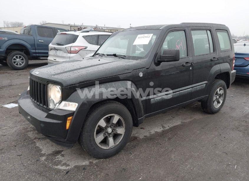 Photo 2 of 2008 Jeep Liberty SPORT (VIN 1J8GN28K18W180401)