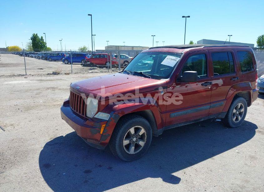 Photo 2 of 2008 Jeep Liberty SPORT (VIN 1J8GN28K38W277986)