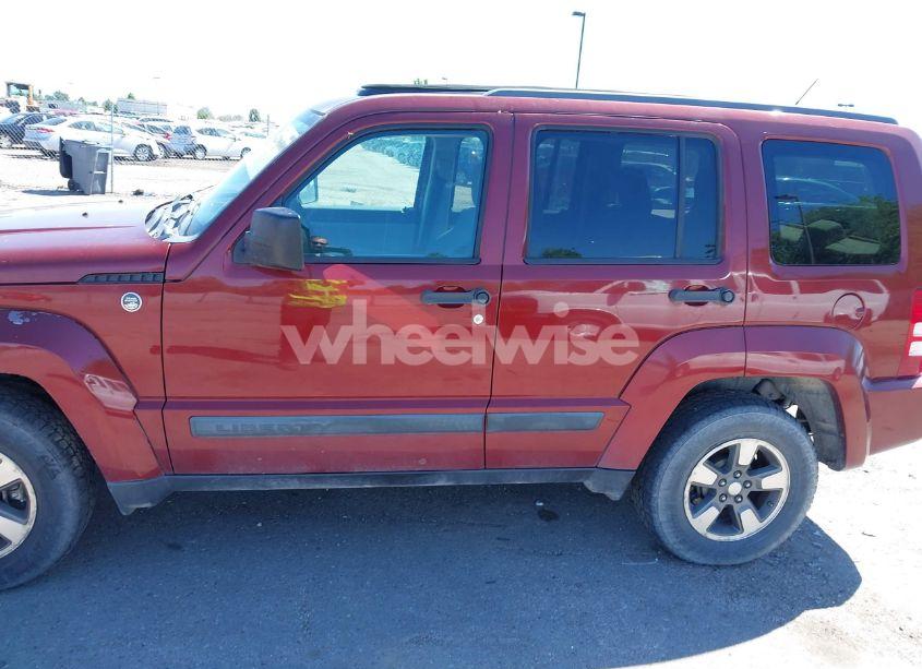 Photo 6 of 2008 Jeep Liberty SPORT (VIN 1J8GN28K38W277986)