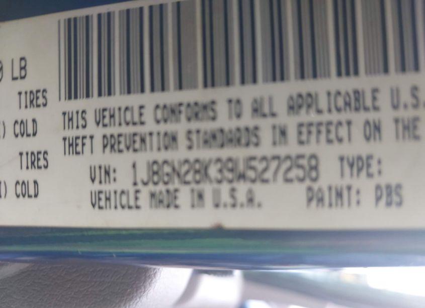 Photo 9 of 2009 Jeep Liberty SPORT (VIN 1J8GN28K39W527258)