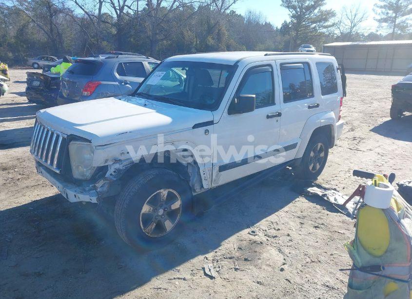Photo 2 of 2008 Jeep Liberty SPORT (VIN 1J8GN28K48W287393)