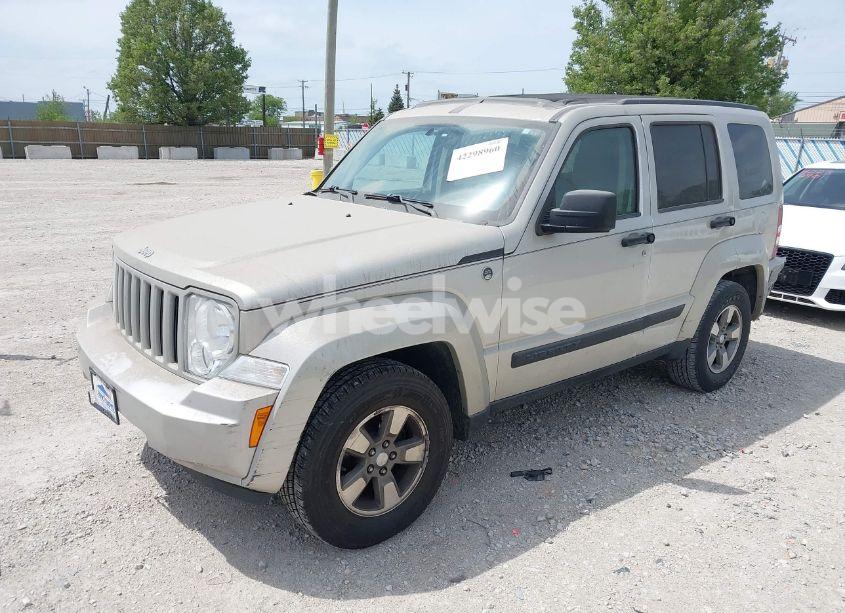 Photo 2 of 2008 Jeep Liberty SPORT (VIN 1J8GN28K68W240382)