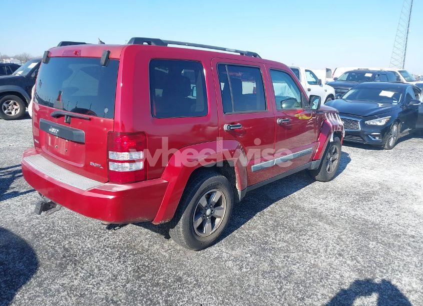 Photo 4 of 2008 Jeep Liberty SPORT (VIN 1J8GN28K78W172769)