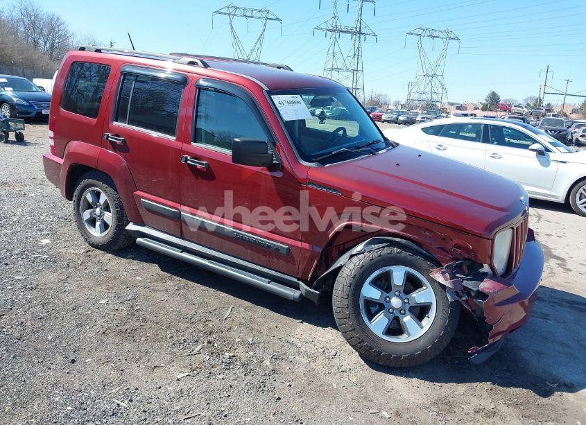2008 Jeep Liberty SPORT (VIN 1J8GN28KX8W164262) main photo