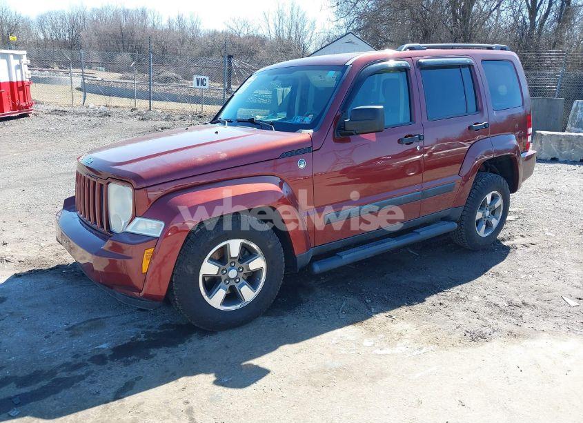 Photo 2 of 2008 Jeep Liberty SPORT (VIN 1J8GN28KX8W164262)