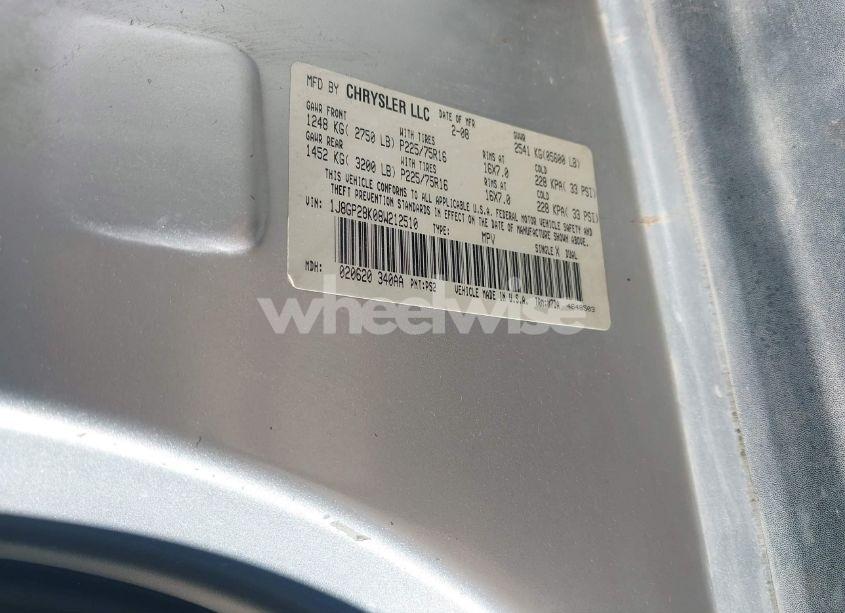 Photo 9 of 2008 Jeep Liberty SPORT (VIN 1J8GP28K08W212510)