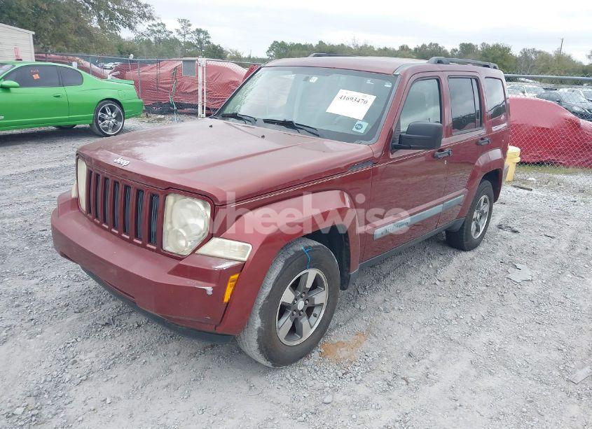 Photo 2 of 2008 Jeep Liberty SPORT (VIN 1J8GP28K48W165322)
