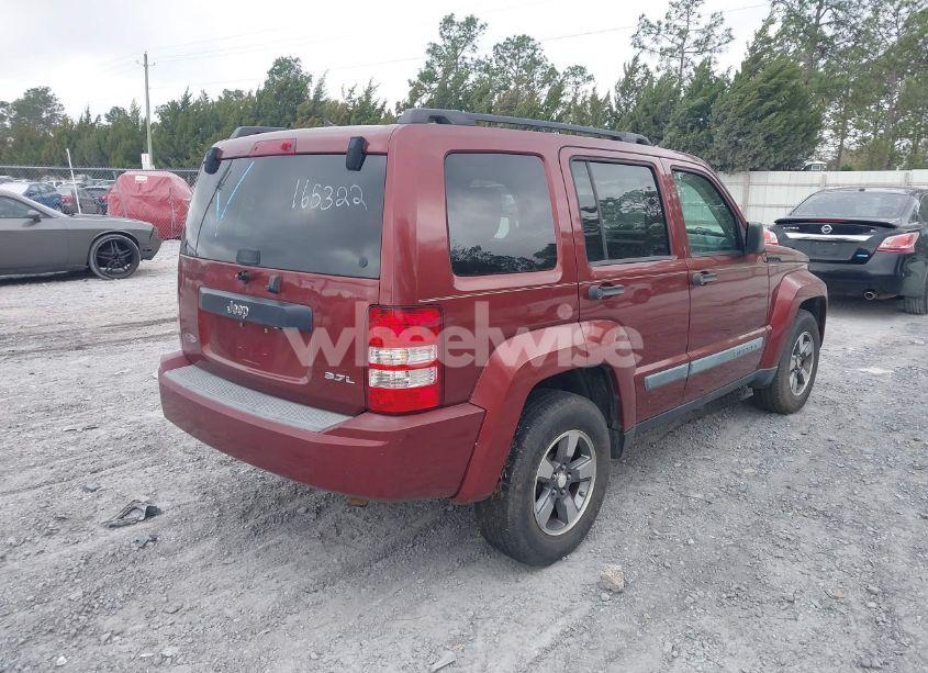 Photo 4 of 2008 Jeep Liberty SPORT (VIN 1J8GP28K48W165322)