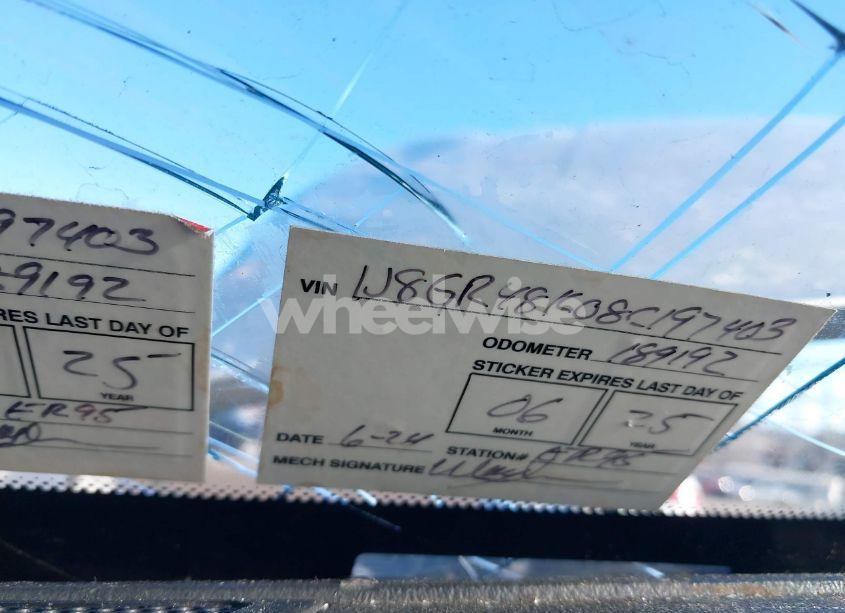 Photo 9 of 2008 Jeep Grand CHEROKEE LAREDO (VIN 1J8GR48K08C197403)