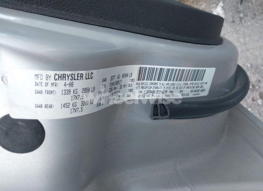 Photo 9 of 2008 Jeep Grand CHEROKEE LAREDO (VIN 1J8GR48K18C214239)