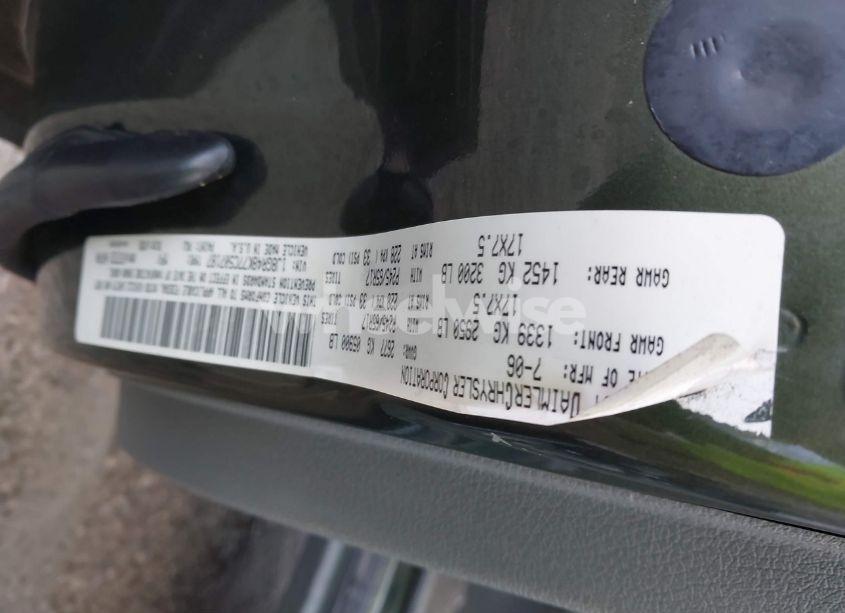 Photo 9 of 2007 Jeep Grand CHEROKEE LAREDO (VIN 1J8GR48K77C507187)