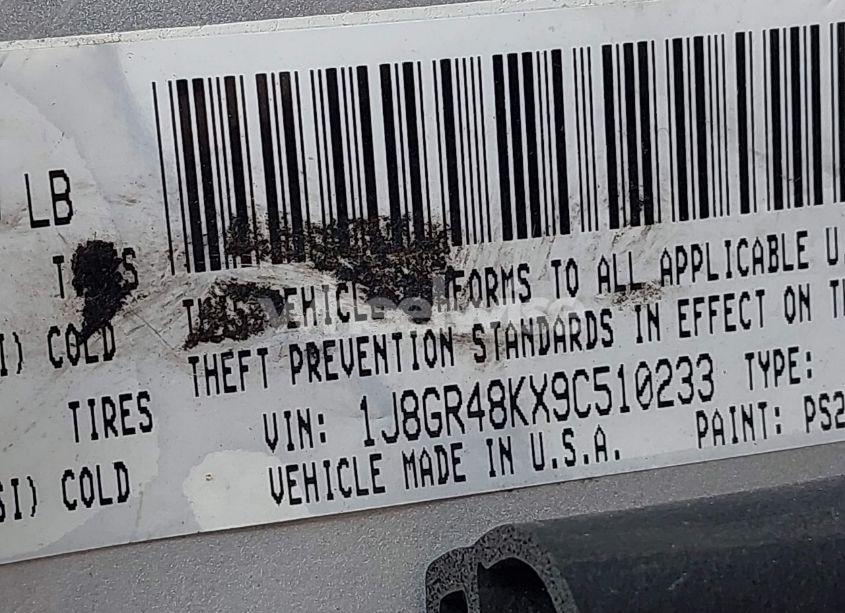 Photo 9 of 2009 Jeep Grand CHEROKEE LAREDO (VIN 1J8GR48KX9C510233)